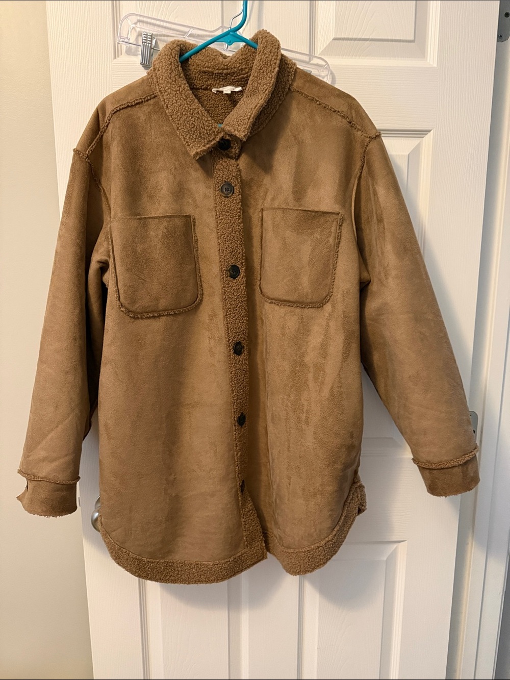 Maurices Brown Faux-Shearling Jacket